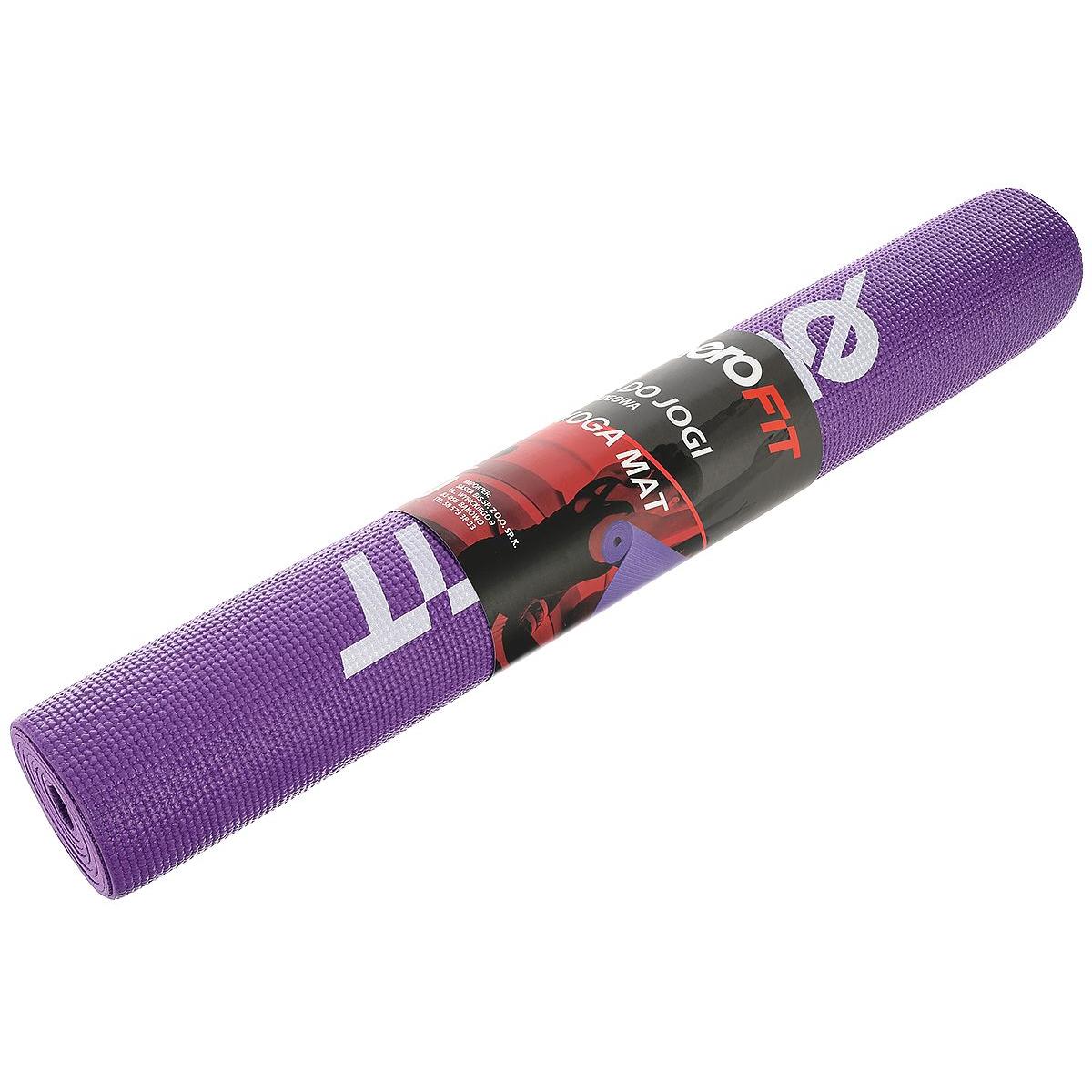 Neslystantis Jogos Kilimėlis 173x61x0,3cm Violetinės Spalvos Enero Fit