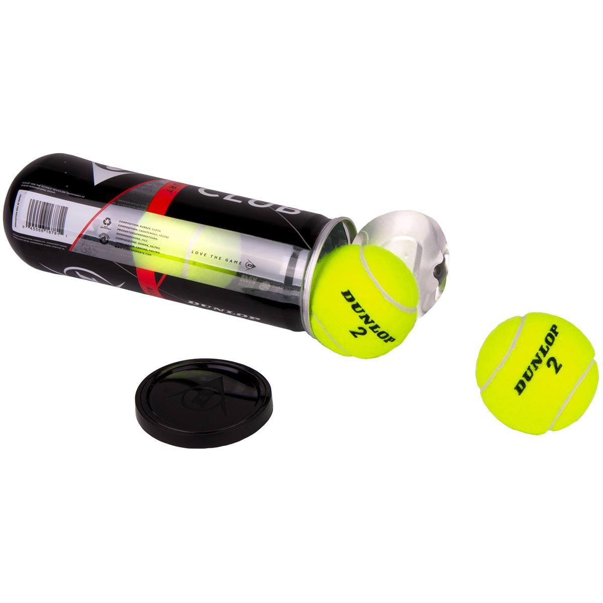 Teniso Kamuoliukai Dunlop Club Kpl.3 Vnt.
