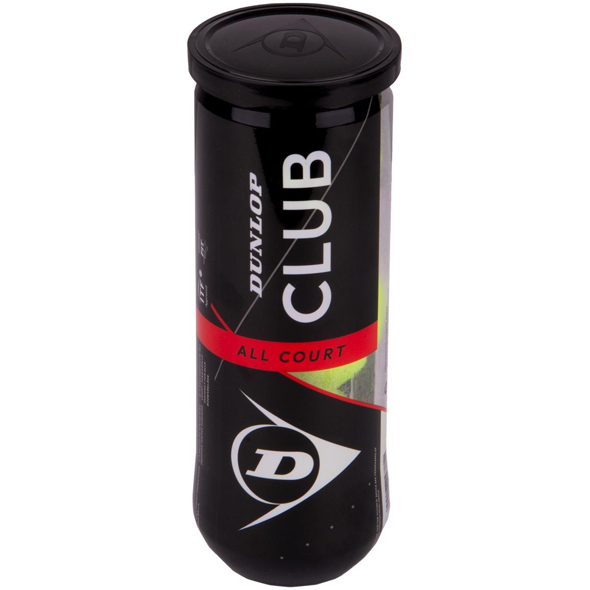 Teniso Kamuoliukai Dunlop Club Kpl.3 Vnt.