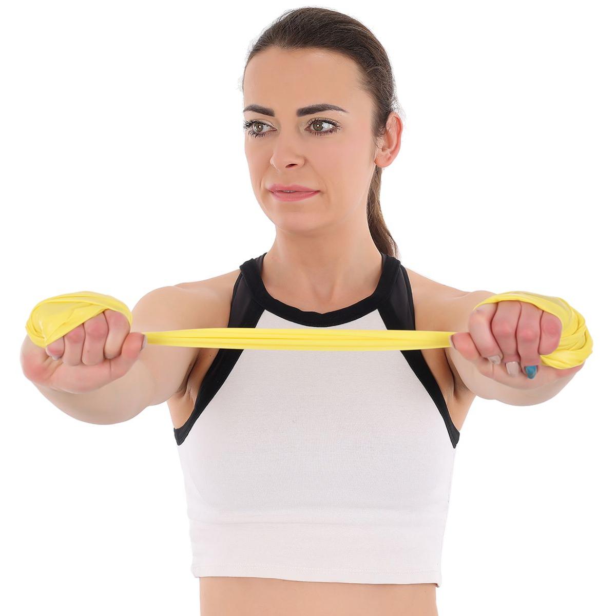 Pilates Training Band 2000x150x0.40mm 10-15kg Green