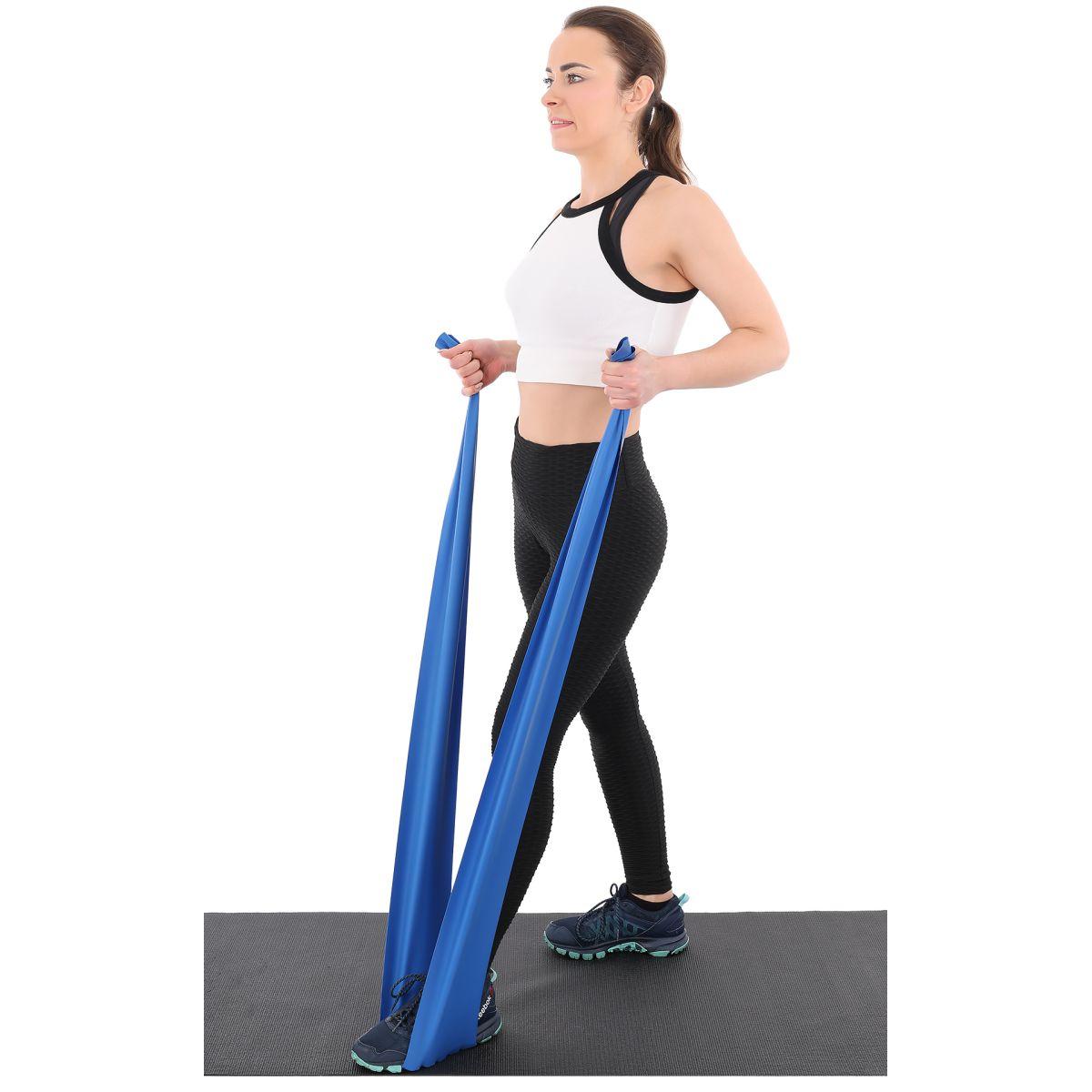 Pilates Training Band 2000x150x0.40mm 10-15kg Green
