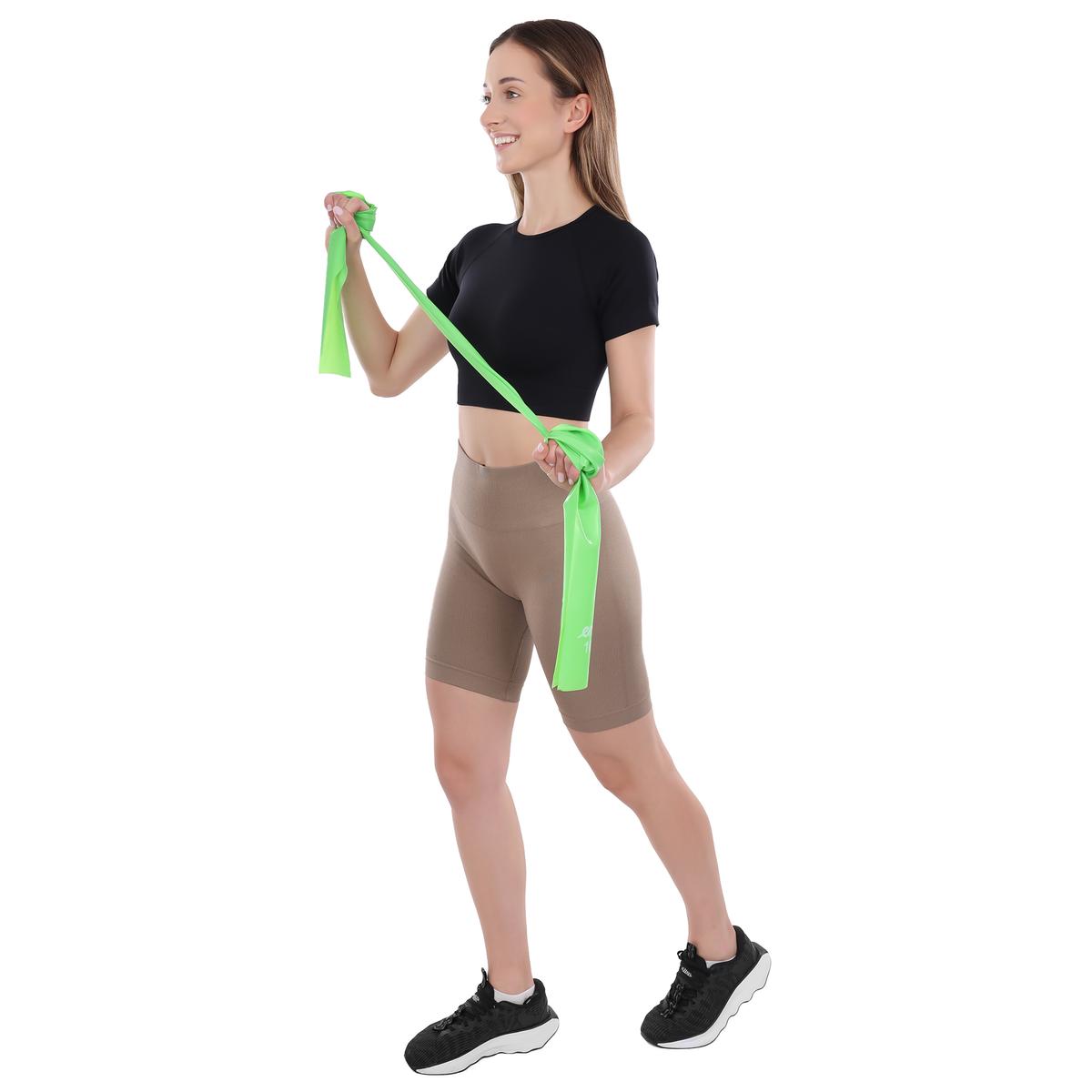 Pilates Training Band 2000x150x0.40mm 10-15kg Green