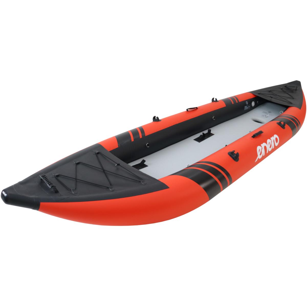2 Asmenų Baidarių Rinkinys 385x96x42 Cm Laminuotas Pvc 200 Kg Enero