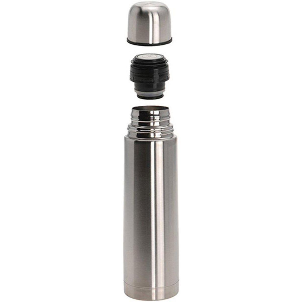 Kelioninis Termosas 1000 Ml Su 2 Puodeliais Sidabrinis