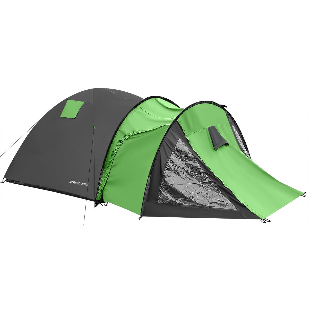 4 Asmenų Palapinė Cool Black-green Enero Camp