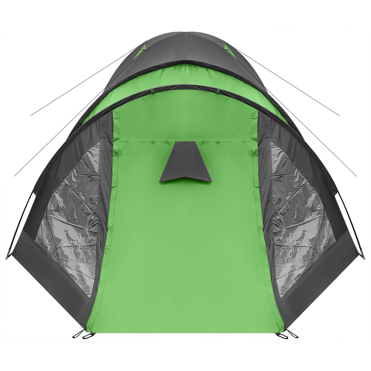 4 Asmenų Palapinė Cool Black-green Enero Camp