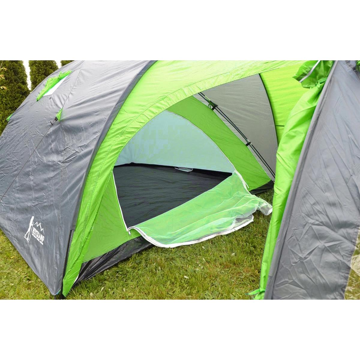 4 Asmenų Palapinė Cool Black-green Enero Camp