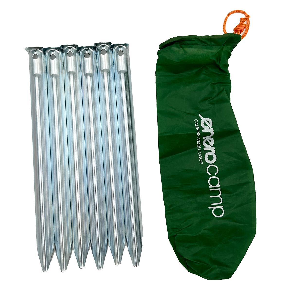 Palapinės Smeigtukai 23cm Kpl.6vnt. Metaliniai