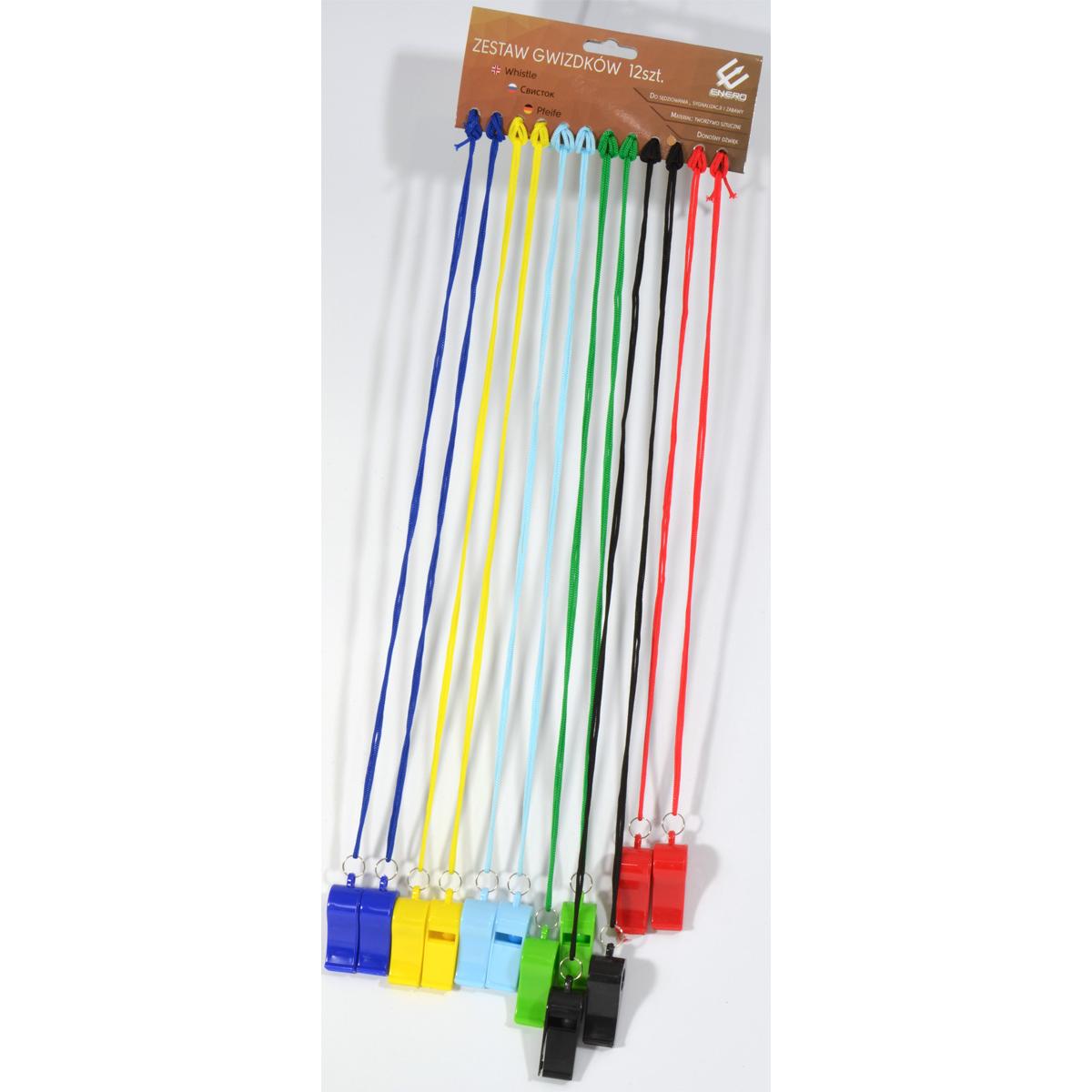 Plastikinis švilpukas 12 Vnt. Rinkinys Enero