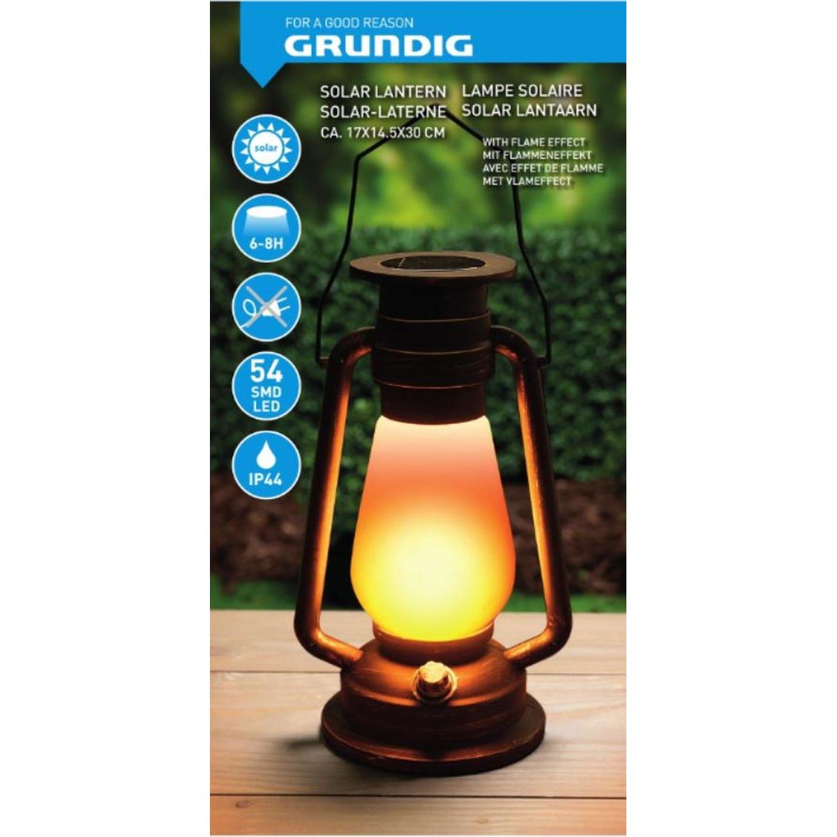Retro Saulės Lempa šokančios Liepsnos 54 Led Smd