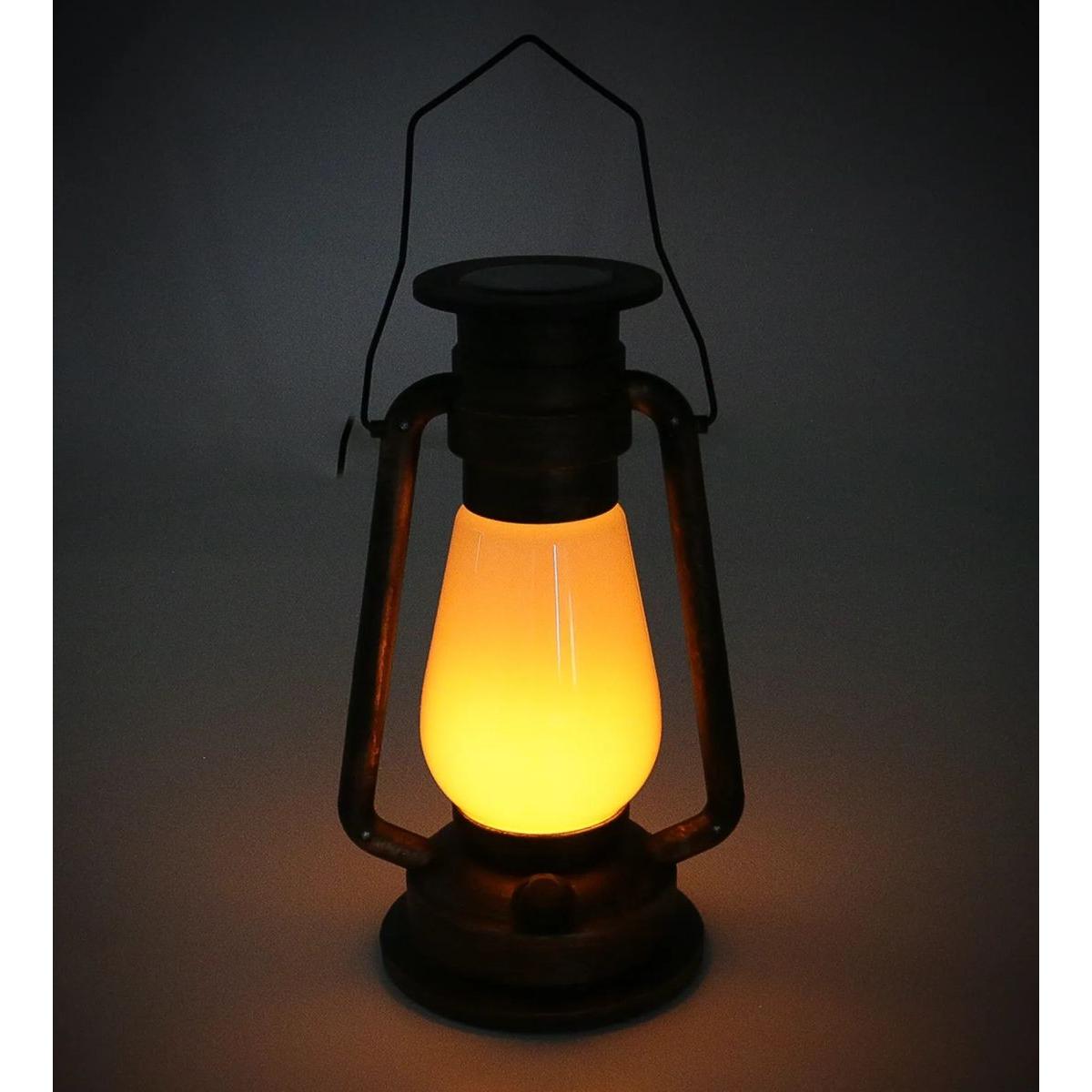 Retro Saulės Lempa šokančios Liepsnos 54 Led Smd