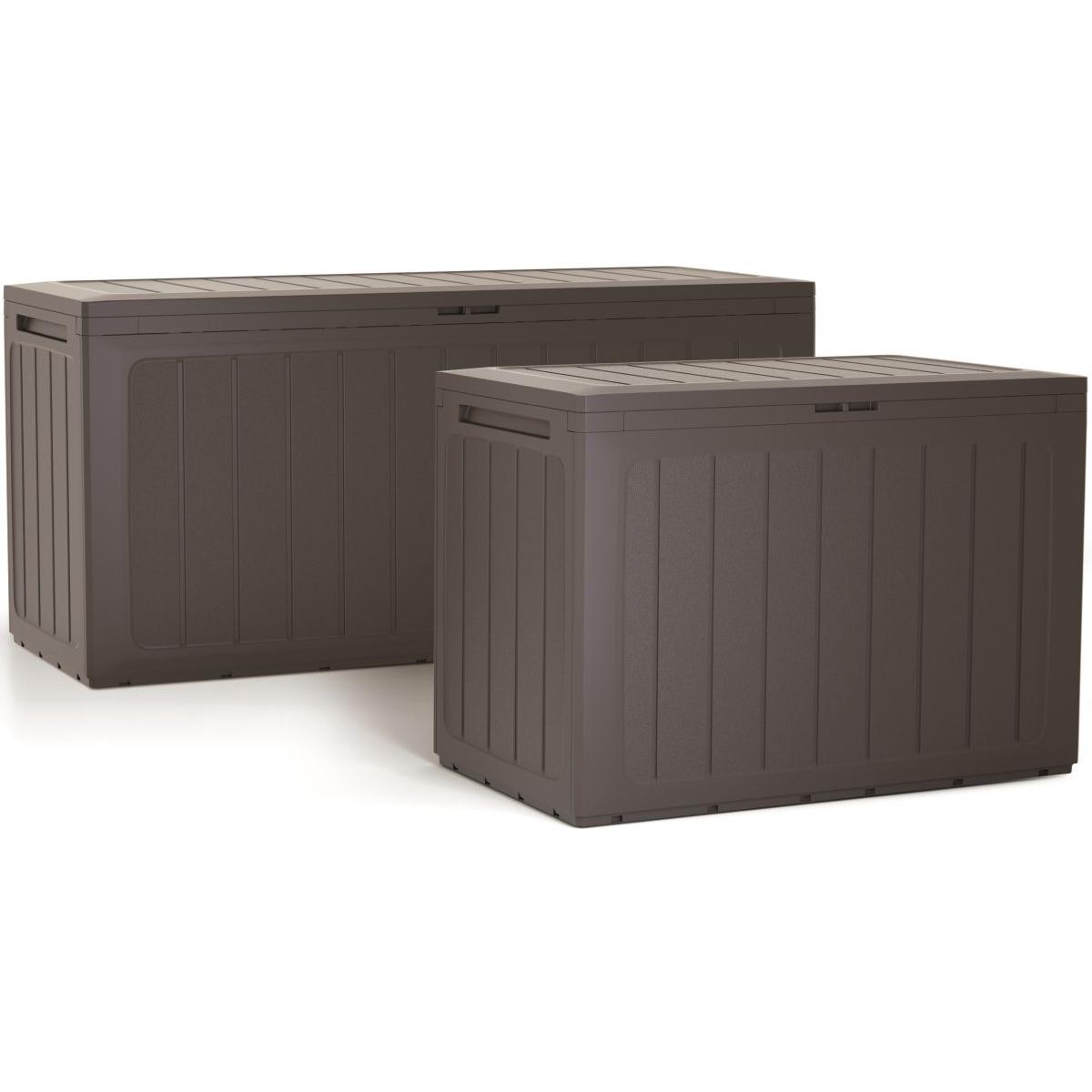 Sodo Dėžė 190l Antracito Spalvos Woodebox