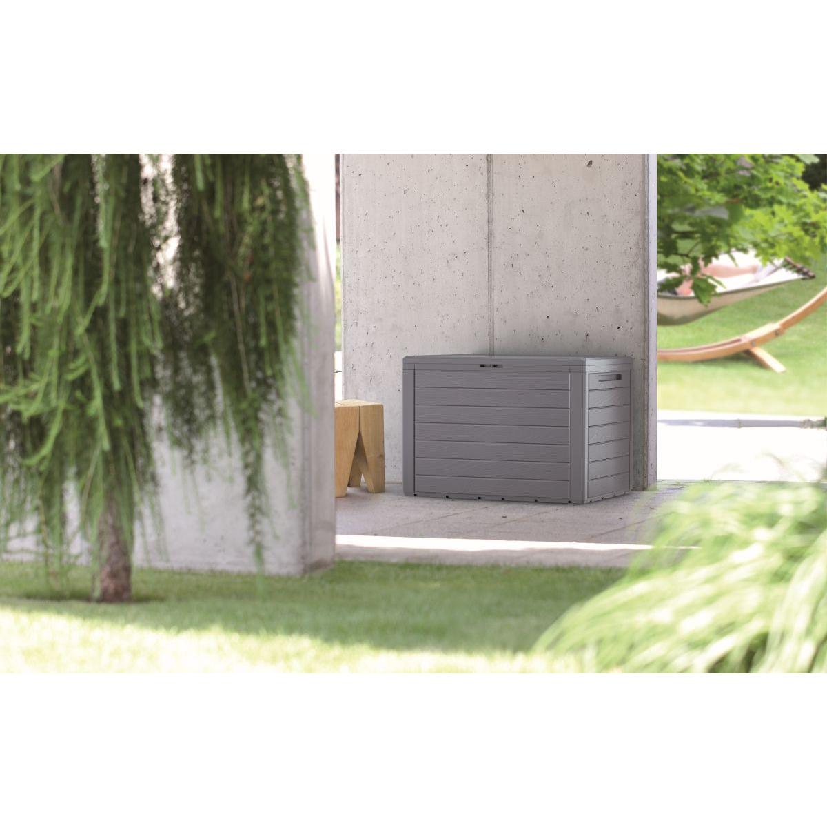 Sodo Dėžė 190l Antracito Spalvos Woodebox