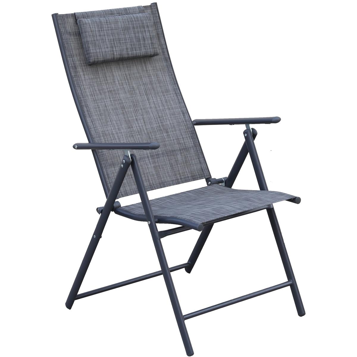 Sodo Sėdynė 57x68x106cm 2xtextline 7-poziicijų Su Galvos Atranka Kpl.2szt