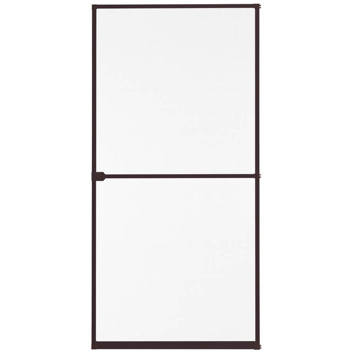 Alu Durų Tinklelis Nuo Uodų 100x215 Rudas Basic Plus