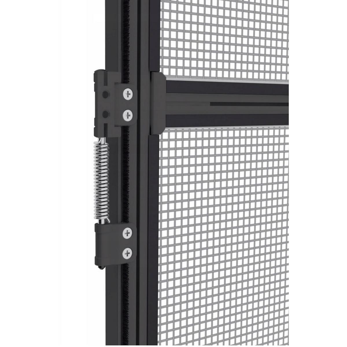 Alu Durų Tinklelis Nuo Uodų 100x215 Antracito Spalvos Proline