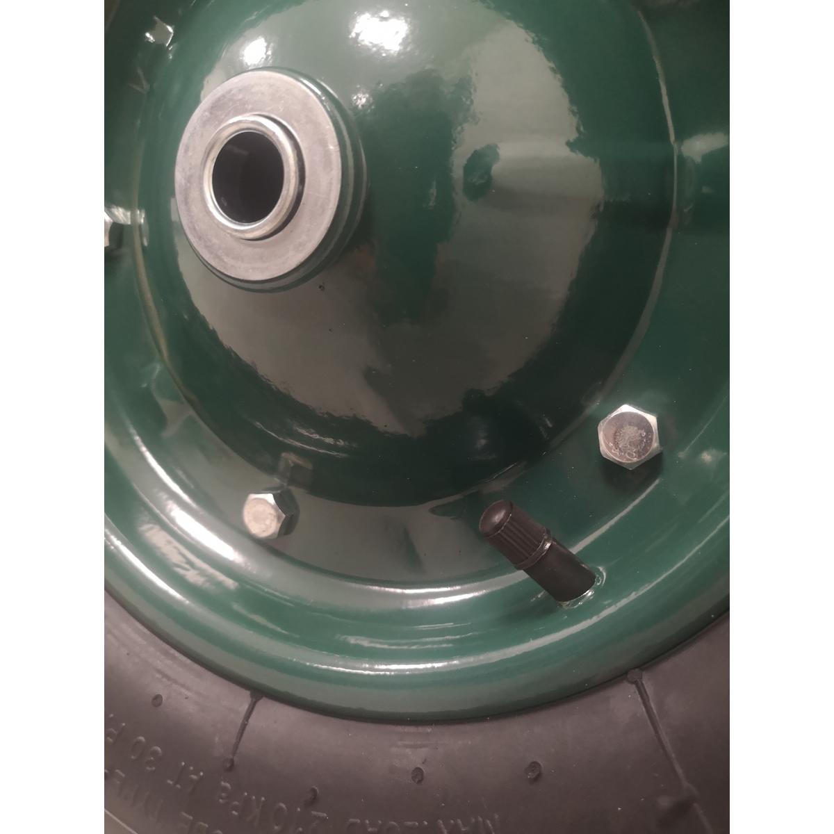 Sodo Vežimėlio Ratas 38cm 4pr 4.00-8 Pripūstas