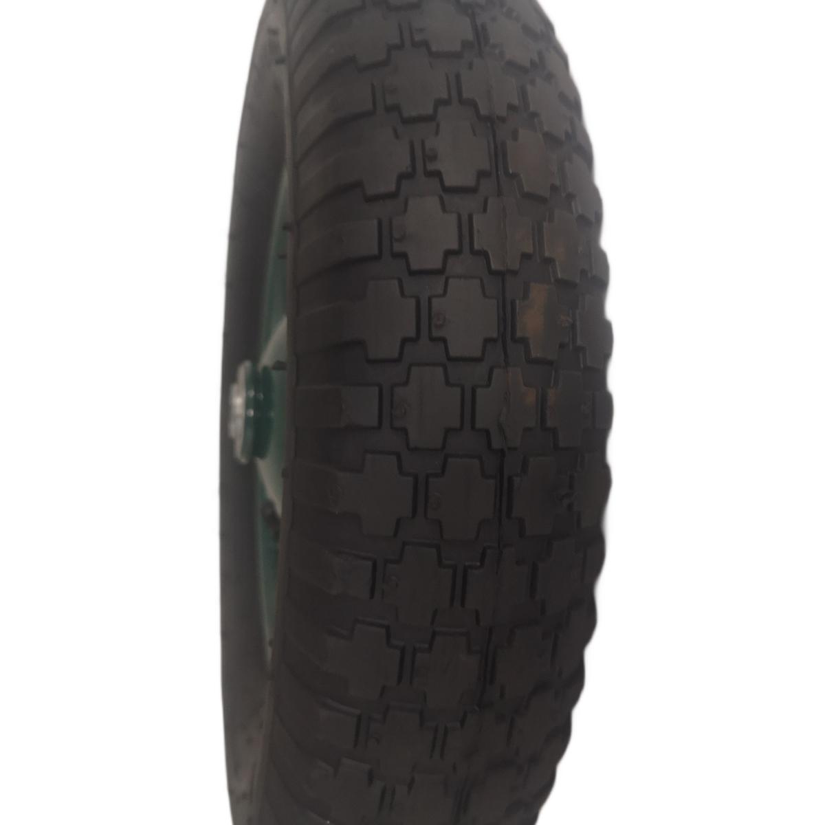 Sodo Vežimėlio Ratas 38cm 4pr 4.00-8 Pripūstas