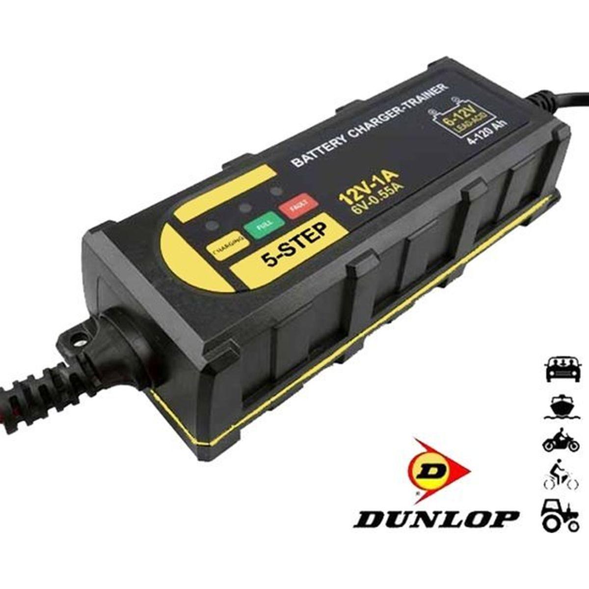"dunlop" Akumuliatoriaus įkroviklis