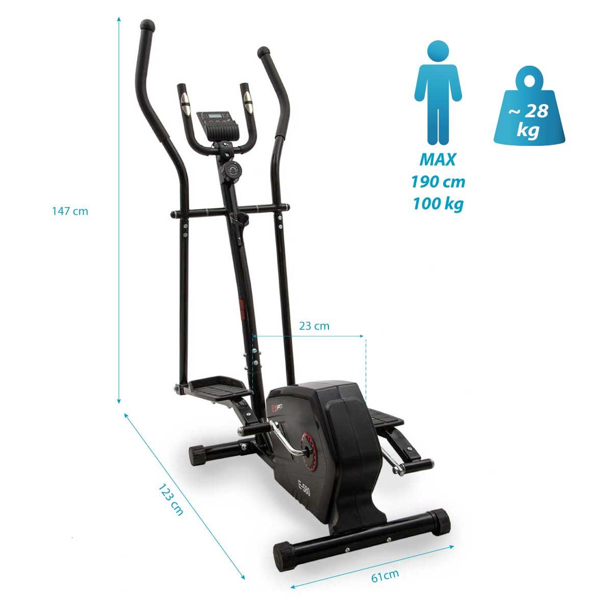 Elipsinis Treniruoklis Crosstrainer E580 Eb Fit