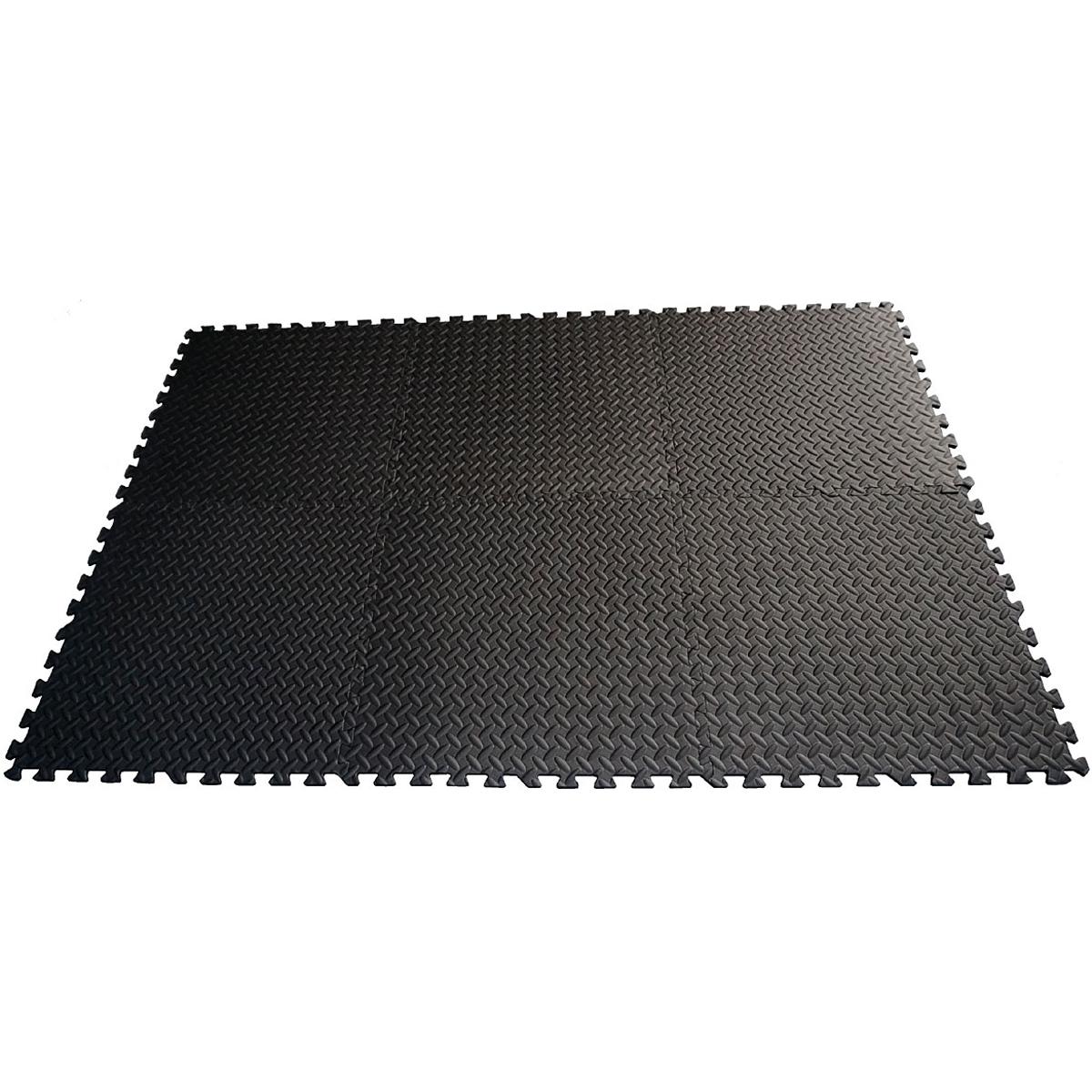 Eva Putplasčio Dėlionės Kilimėlis 60x60 Kpl. 6 Vnt. 10 Mm Enero Fit
