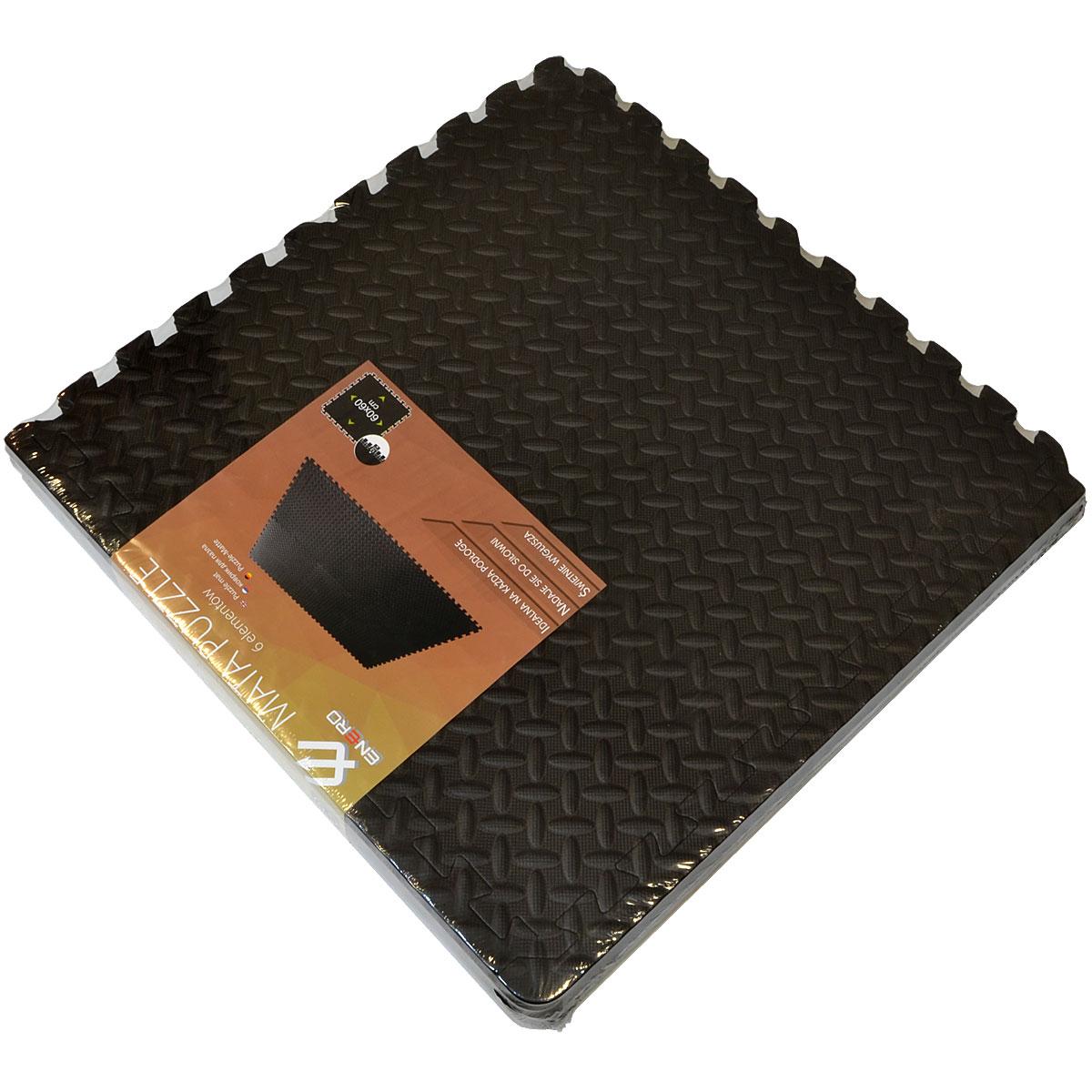 Eva Putplasčio Dėlionės Kilimėlis 60x60 Kpl. 6 Vnt. 10 Mm Enero Fit