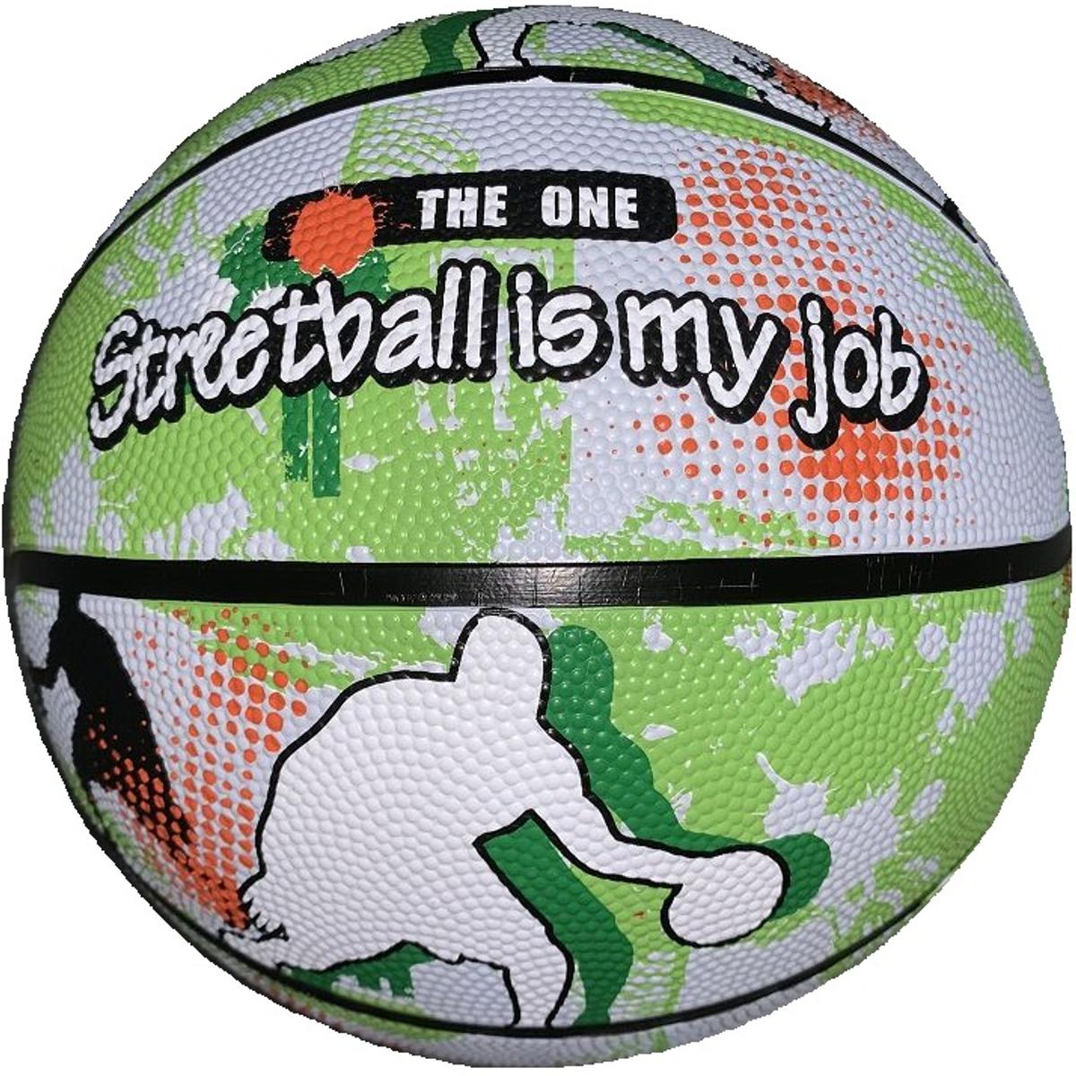 Krepšinio Kamuolys Enero Solid R.7 Green And White