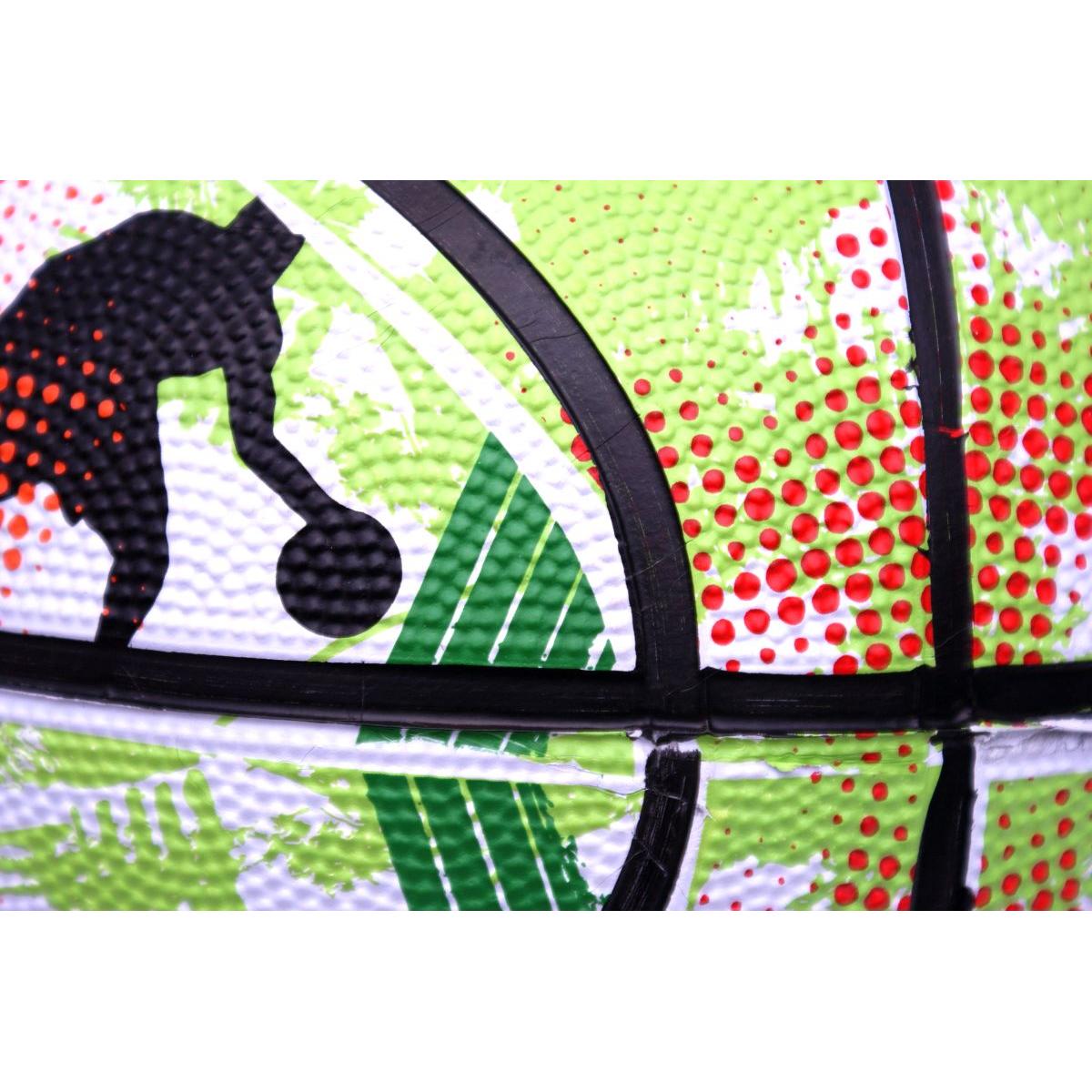 Krepšinio Kamuolys Enero Solid R.7 Green And White