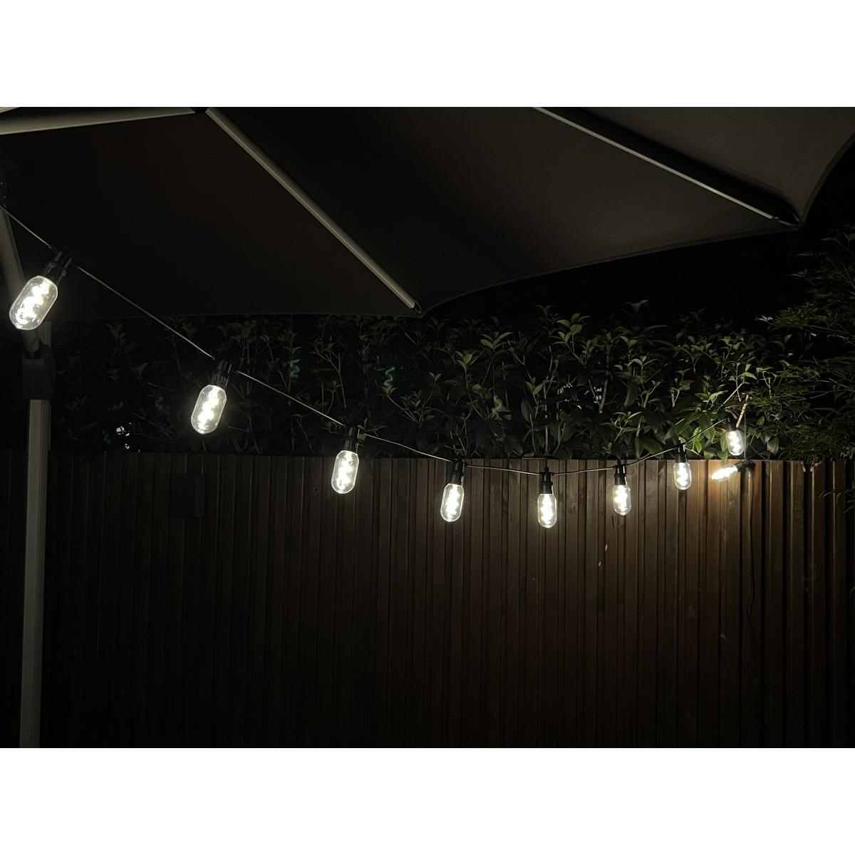 šalis šviesos Lauko Girlianda 12led Spiralinės Lemputės 6,3 M 230v