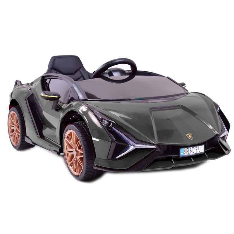 Originalus Lamborghini šienas, Minkšti Ratlankiai, Minkšta Sėdynė, Svyravimo Funkcija - Pilna Galimybė /qls6388