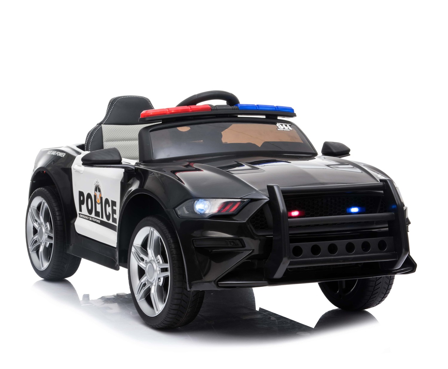 Policijos Automobilis, Garsai, Minkšti Eva Ratai, Minkšta Sėdynė/bbh0007