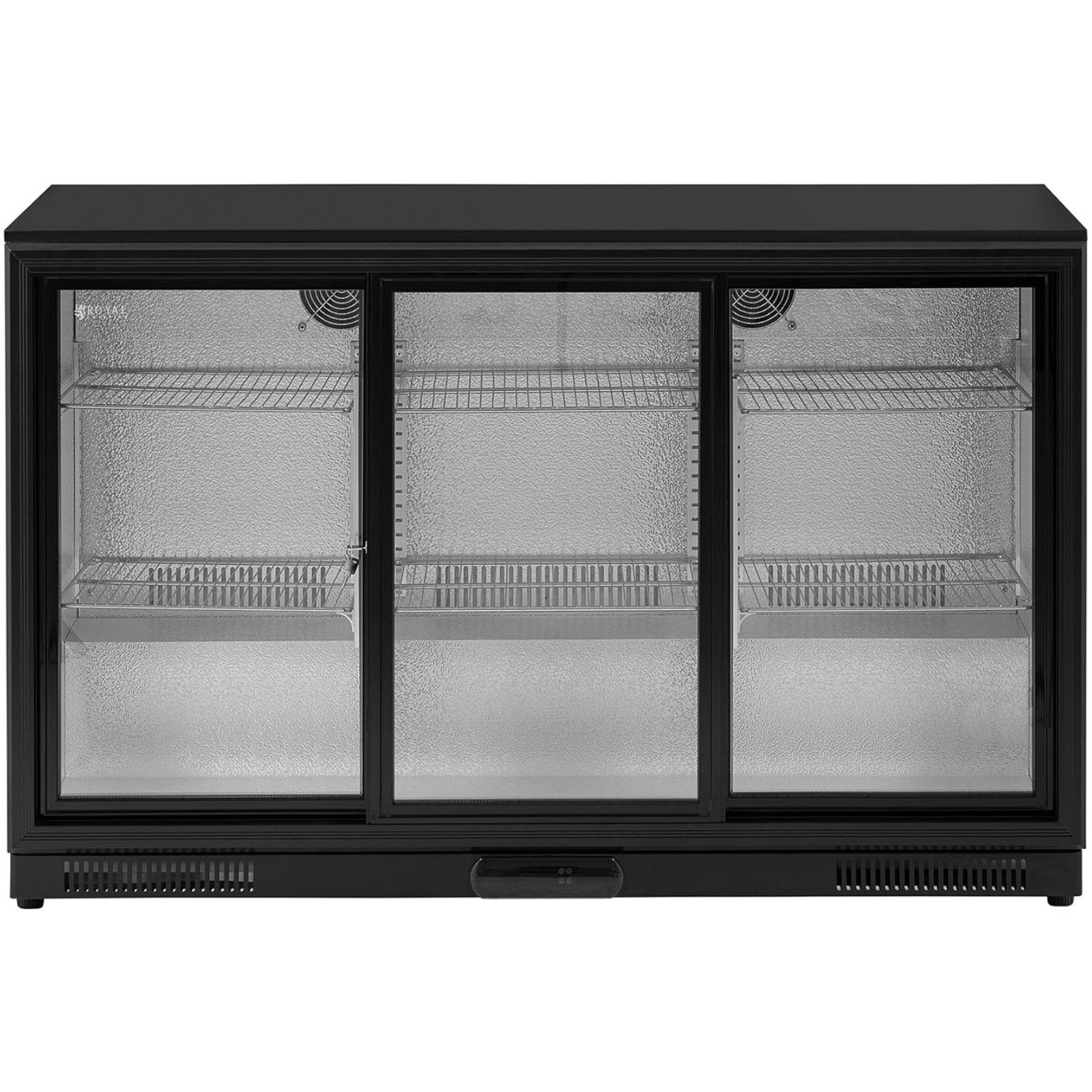 Gėrimų Baro šaldytuvas Su Stikliniu Fasadu 318 L 220 W