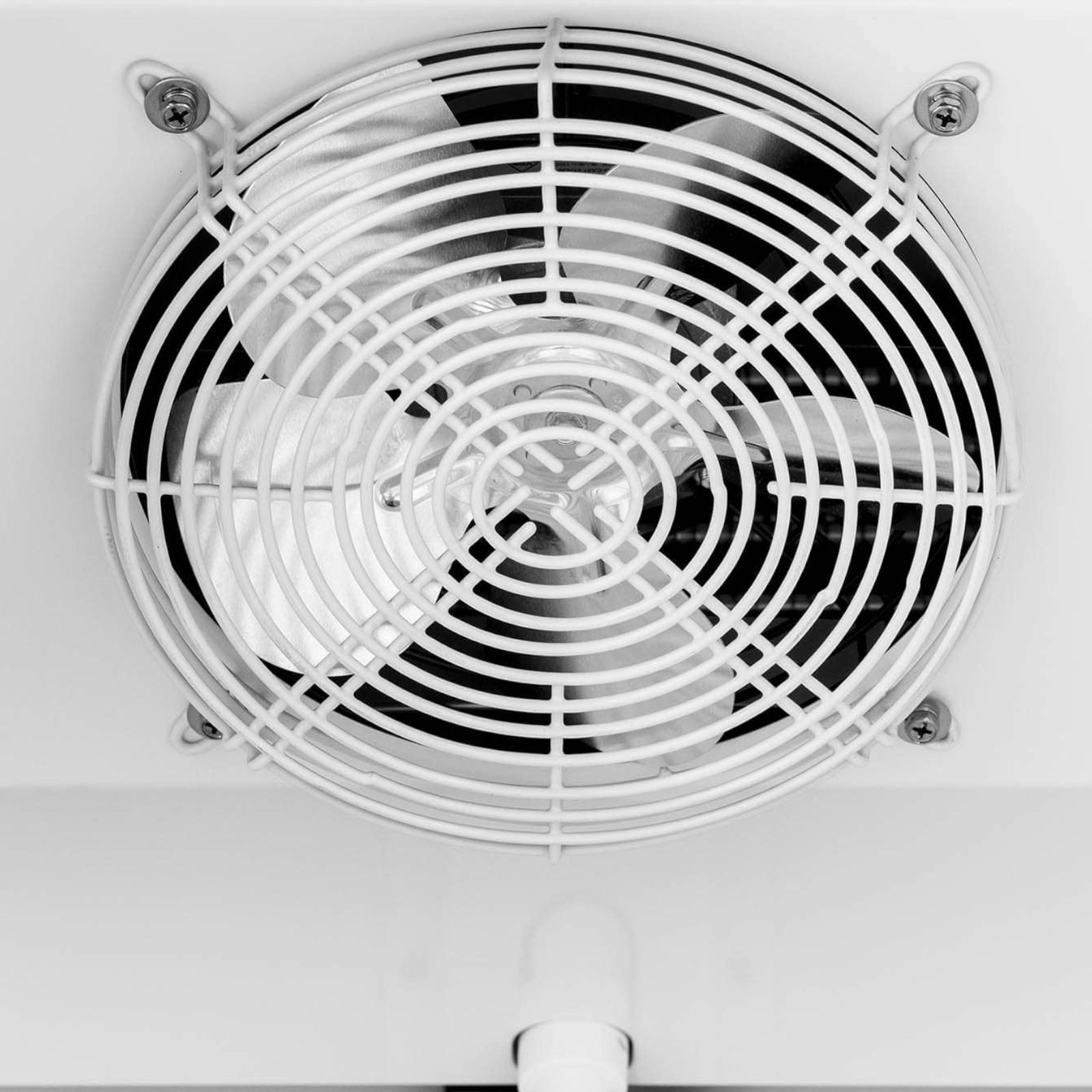 Stiklinė 7 Lentynų šaldymo Spinta 580 L 492 W - Balta