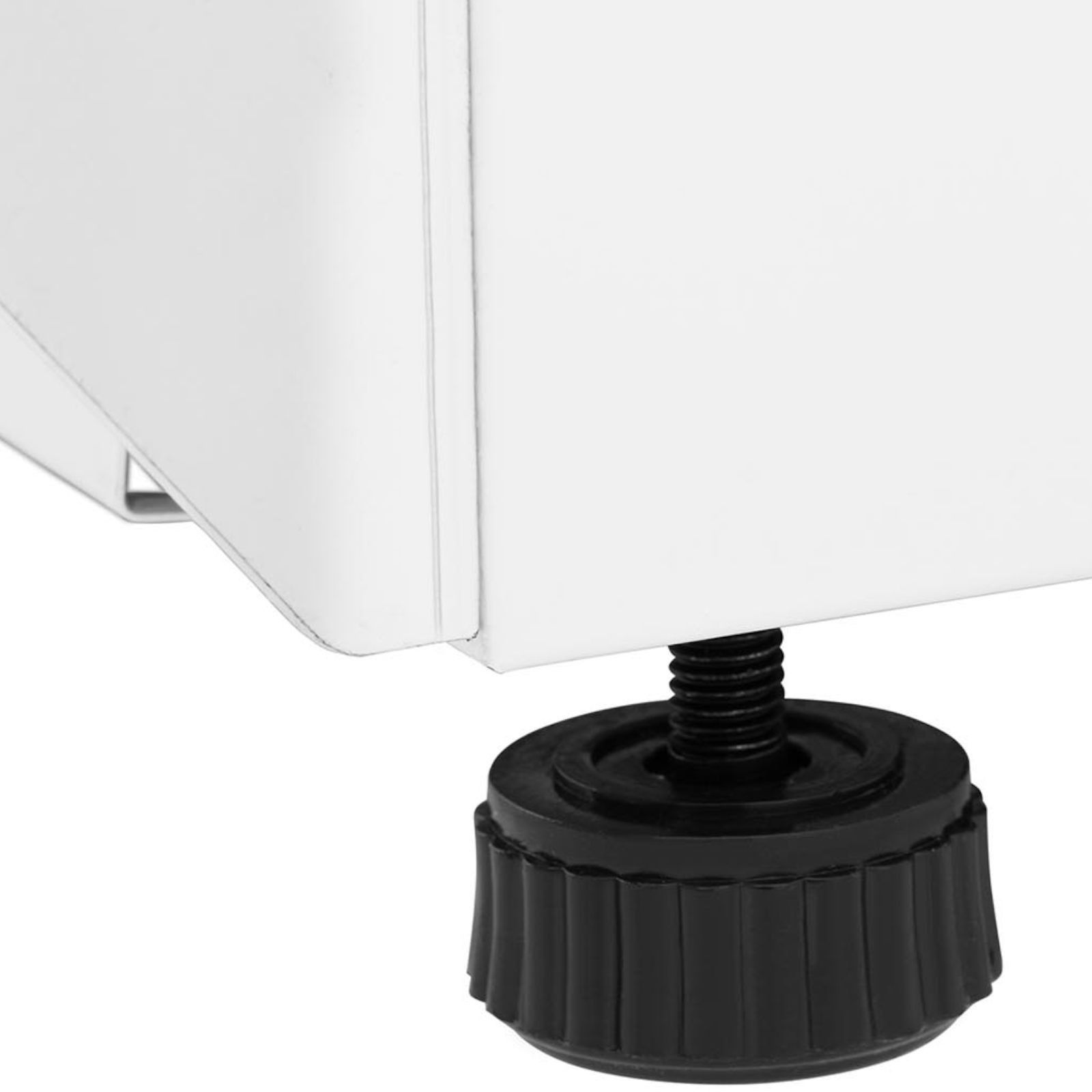 Stiklinė 7 Lentynų šaldymo Spinta 380 L 425 W - Balta