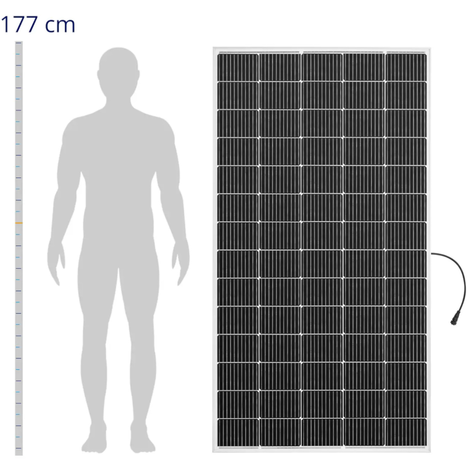 Balkono Fotovoltiniai Saulės Kolektoriai 600 W - Rinkinys