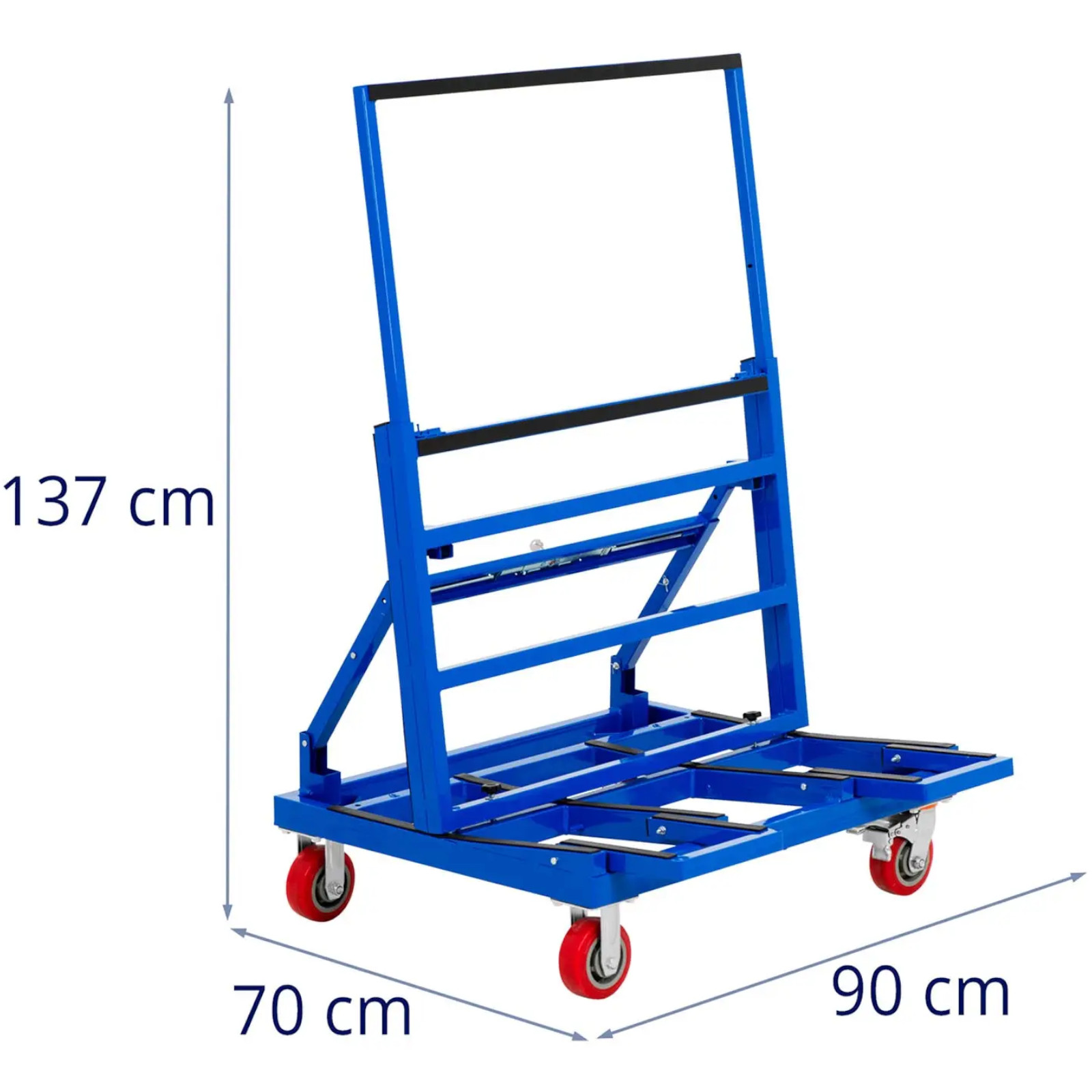 Sandėlio Transportavimo Vežimėlis Plokštėms Iki 600 Kg