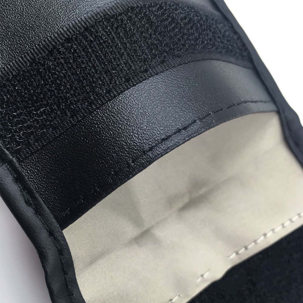 Apsaugos Nuo Vagystės Dėklas Automobilio Rakteliams Faraday Cage 14x10cm Juodas