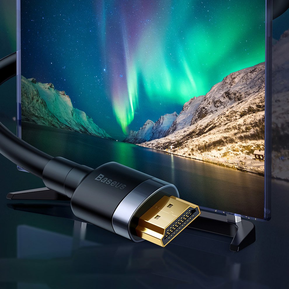 Hdmi 2.0 4k 60 Hz 3d 18 Gbps Kabelis 2 M Juodas