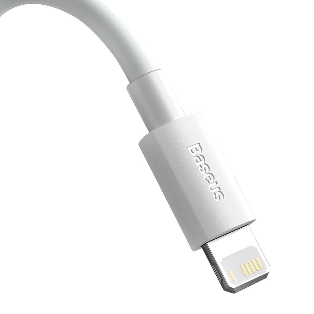 2x Usb Laidas Iphone Lightning Greitasis įkrovimas Power Delivery 1,5 M, Baltas