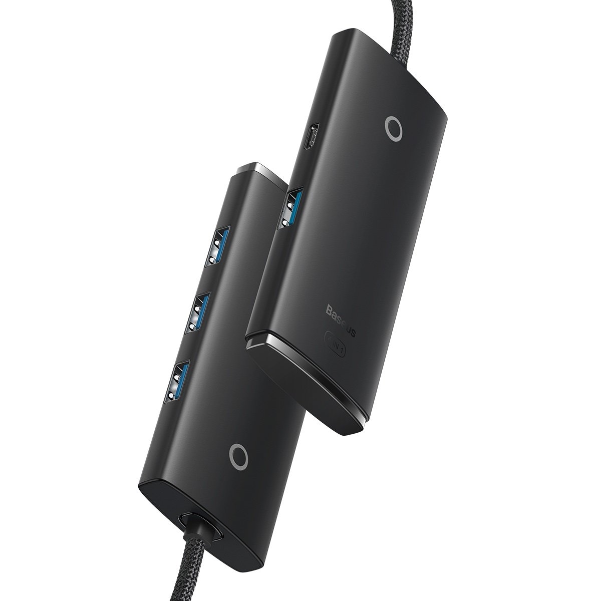 "lite" Serijos Adapteris Hub Usb-c 4x Usb 3.0 1 M Juodas