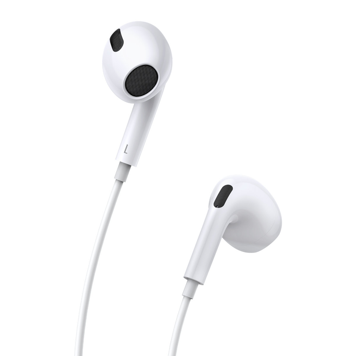Laidinės Ausinės Encok H17 Minijack 3,5 Mm Baltos Spalvos