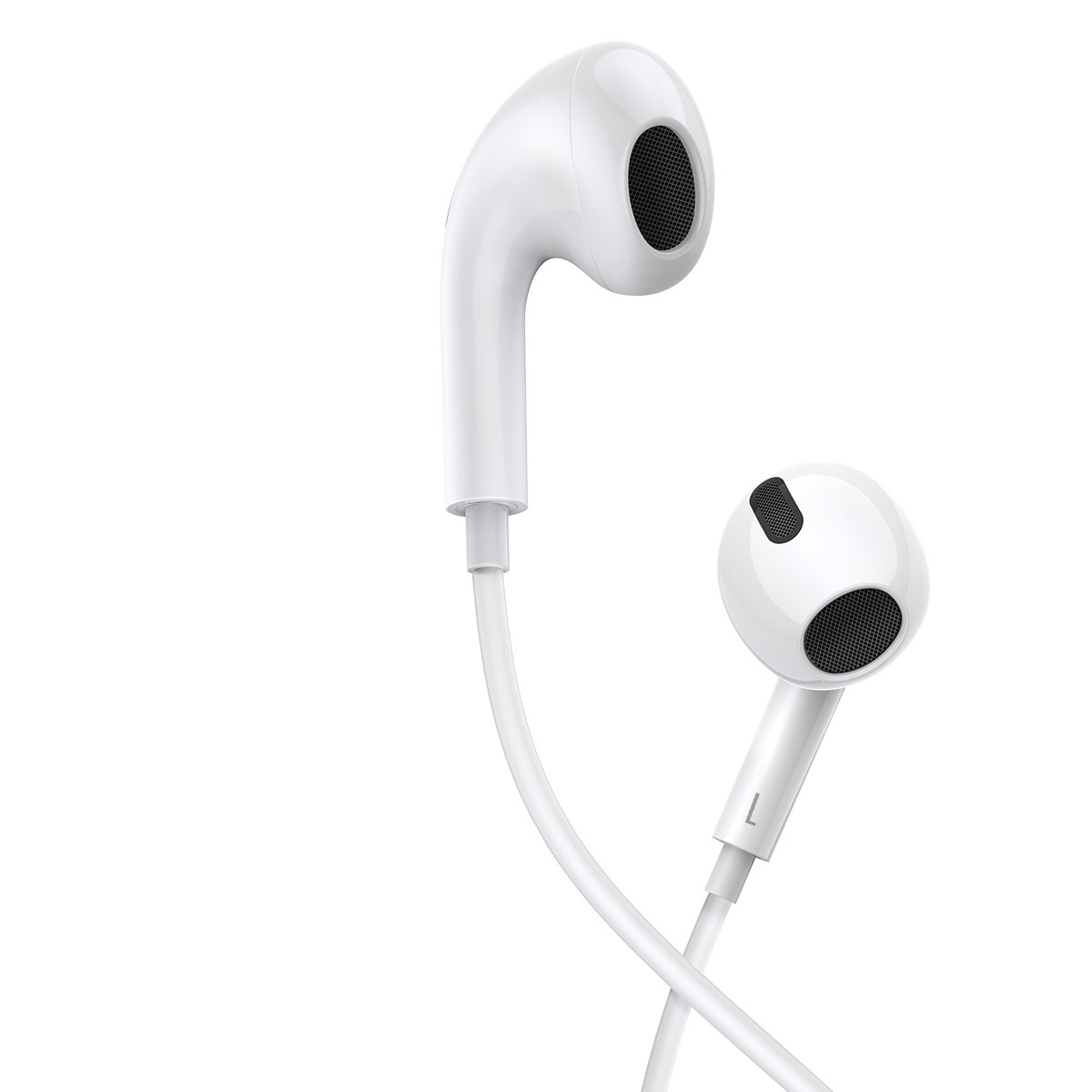 Laidinės Ausinės Encok H17 Minijack 3,5 Mm Baltos Spalvos