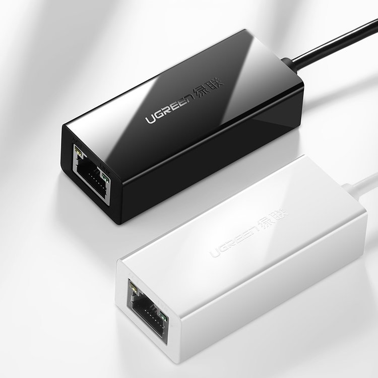 Išorinis Lan Adapteris Rj45 - Usb 2.0 100 Mbps - Juodas