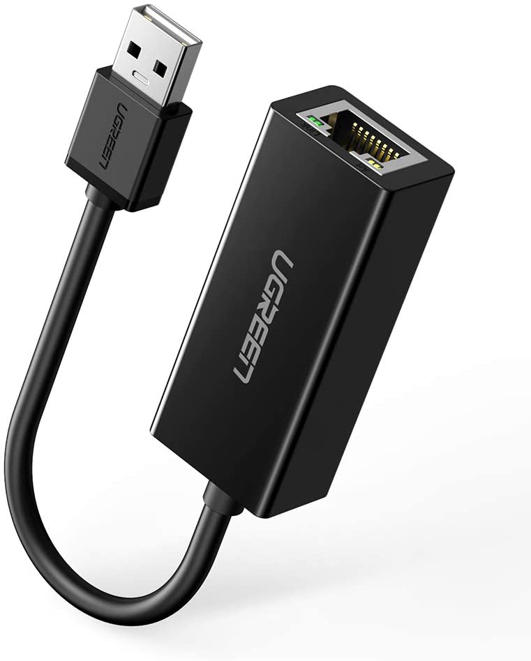 Išorinis Lan Adapteris Rj45 - Usb 2.0 100 Mbps - Juodas
