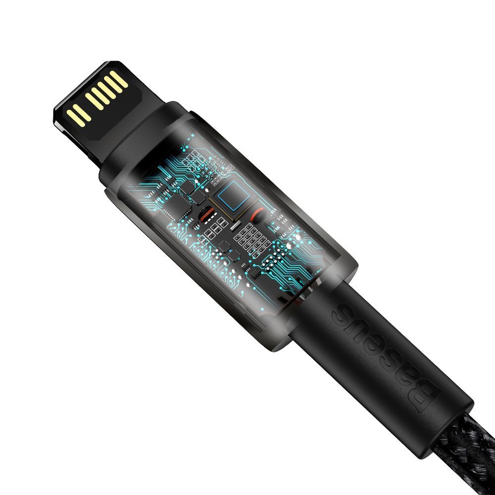 "iphone" Usb-c - "lightning" Greitojo įkrovimo 20w 2 M Kabelis - Visas Juodas