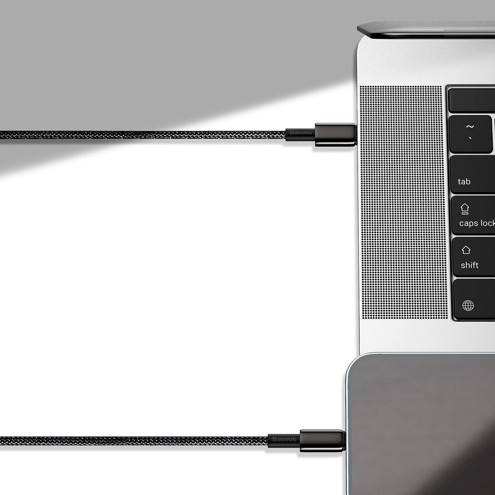 "iphone" Usb-c - "lightning" Greitojo įkrovimo 20w 2 M Kabelis - Visas Juodas