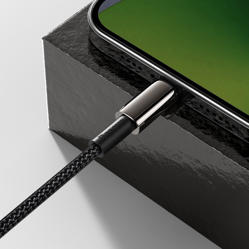"iphone" Usb-c - "lightning" Greitojo įkrovimo 20w 2 M Kabelis - Visas Juodas