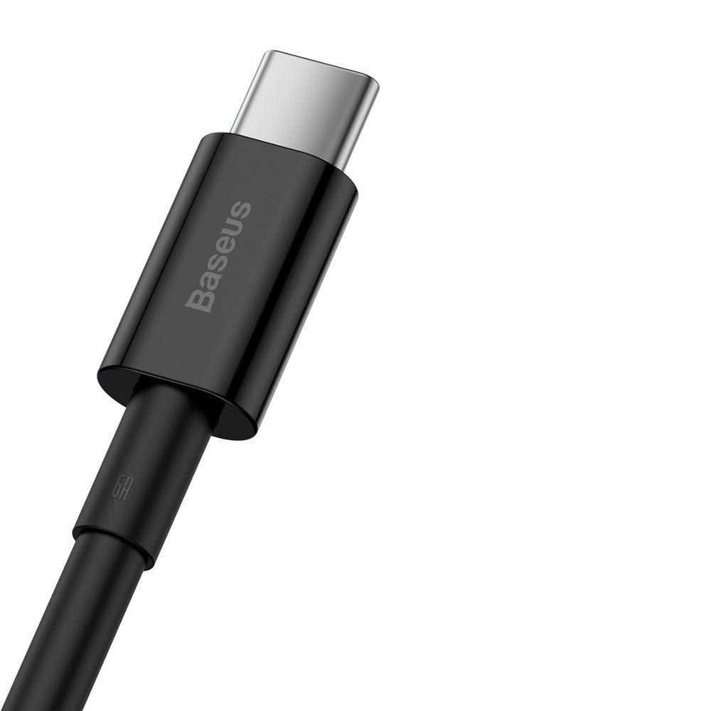 Aukščiausios Kokybės Laidas "huawei" Usb - Usb-c 11v / 6a Supercharge 2 M - Juodas