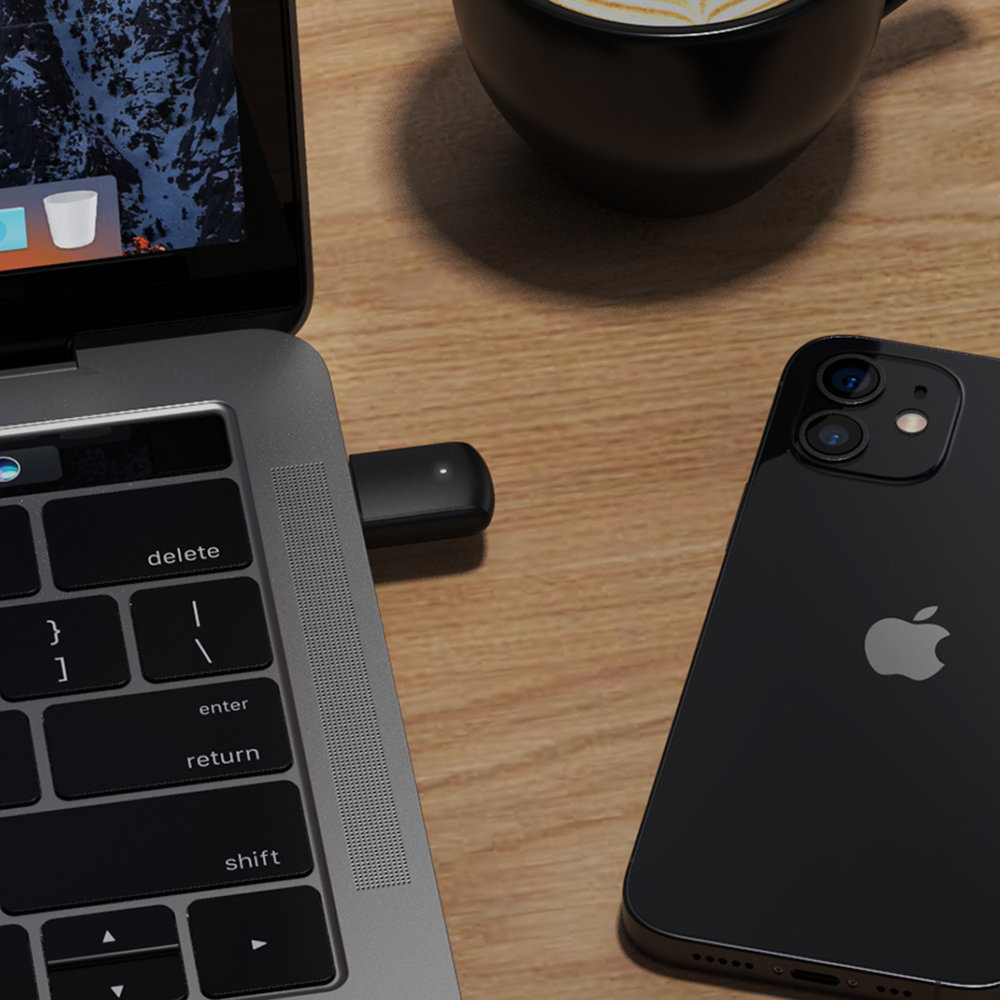 Išorinė Usb Tinklo Kortelė - Wifi 2,4 Ghz / 5 Ghz 11ac Ac650 - Juoda