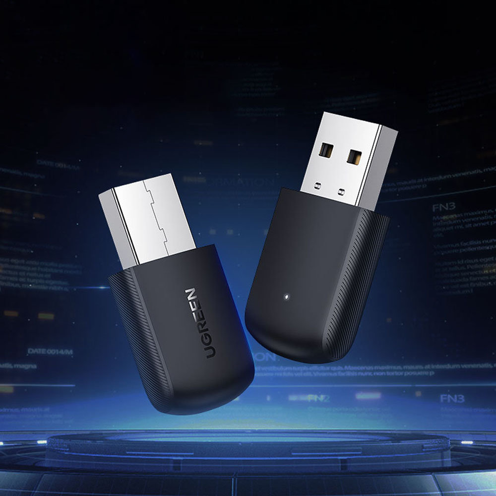 Išorinė Usb Tinklo Kortelė - Wifi 2,4 Ghz / 5 Ghz 11ac Ac650 - Juoda